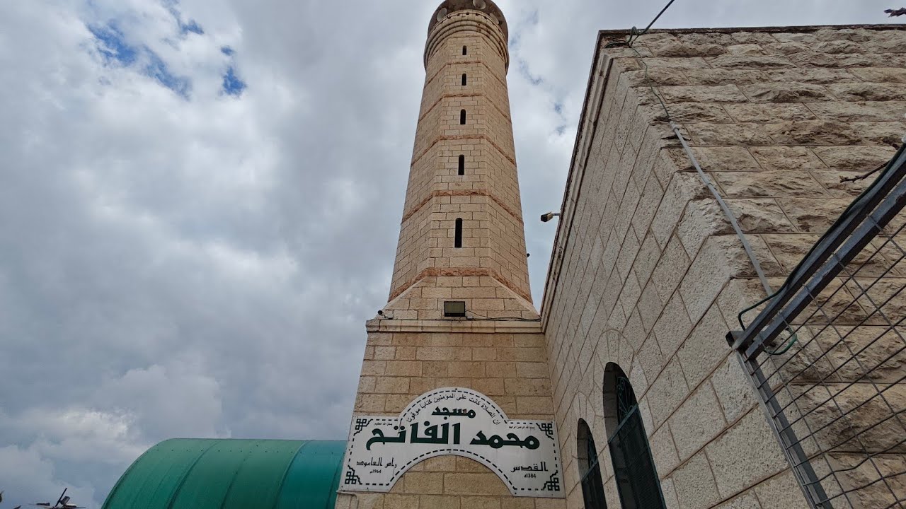 6.3.2026 أذان وخطبة و صلاة الجمعة من مسجد محمد الفاتح في راس العامود في القدس. Friday prayer