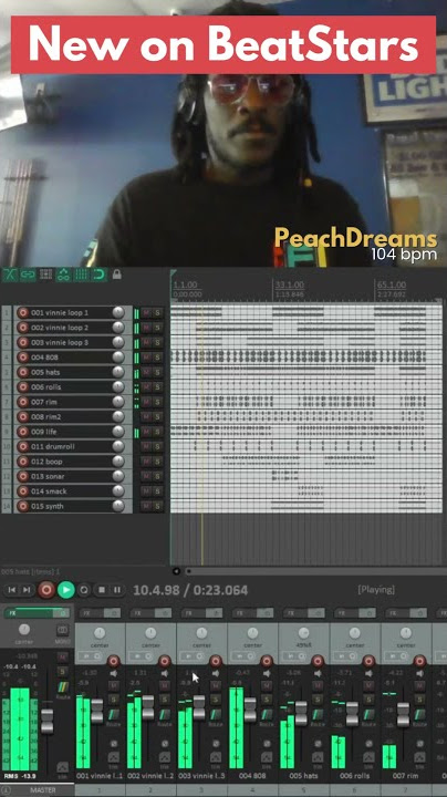 New on BeatStars - Peach Dreams (104 bpm)