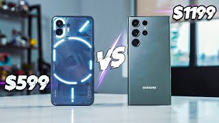 Nothing Phone 2 vs Galaxy S23 Ultra: Something More than Nothing! Wealth