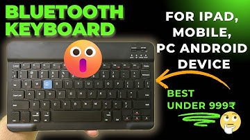Best Bluetooth Keyboard For Tablet Ipad Mobile under 1000 in India | EVM EnEdge #bluetoothkeyboard