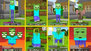 Minecraft Mobs Became Zombie ! Creeper Skeleton Enderman Ghast Wither Golem HOW TO PLAY my craft by GOLEM STEVE 8,843 views 2 weeks ago 29 minutes