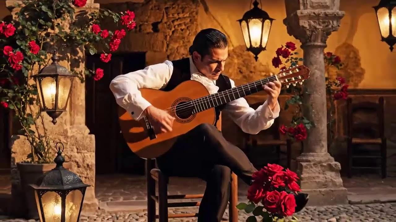 A BEAUTIFUL FLAMENCO GUITAR! Guitar & Oud Fusion That Warms the Heart | Flamenco Music Dance 🌙