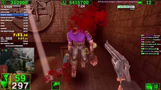 Serious Sam TFE speedrun - ALL SECRETS easy [wr] 50:59 LRT