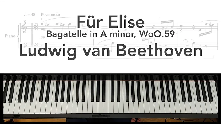 Fr Elise (WoO 59) by L. van Beethoven