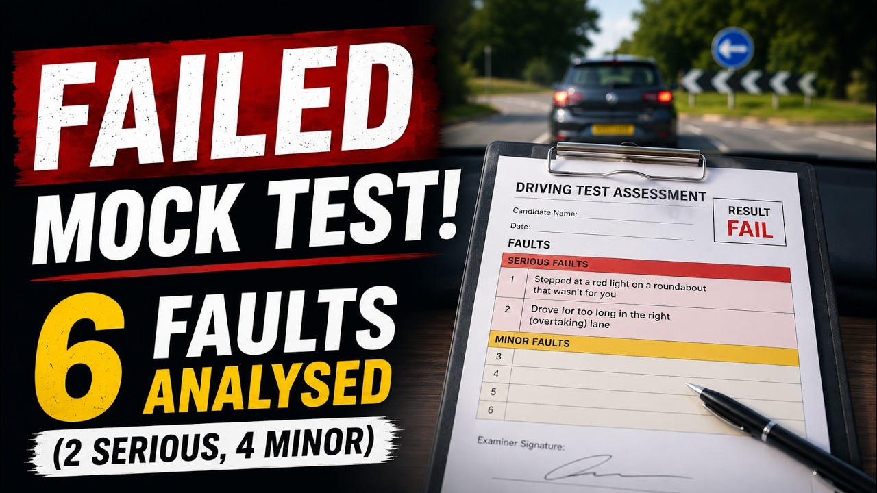 FAILED Mock Test! | 6 Faults Analysed (2 Serious)