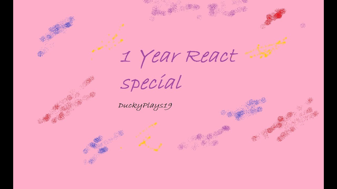 Reacting to my old videos (One Year YouTube) - YouTube