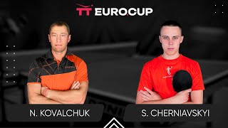 09:55 Nazarii Kovalchuk - Serhii Cherniavskyi 01.06.2024 TT Euro.Cup Ukraine Star. TABLE 4