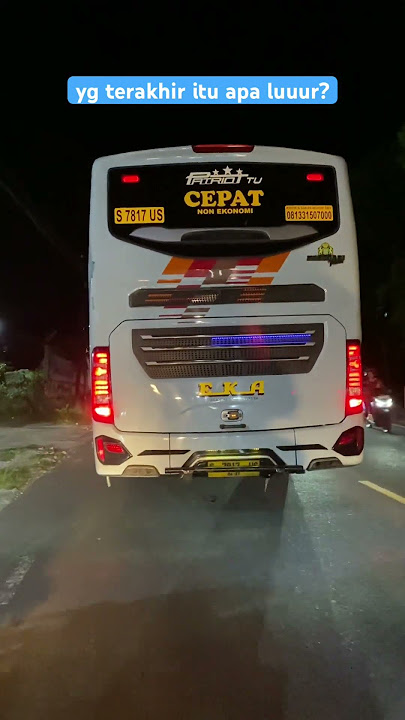 BUS TERBARU EKA SURABAYA BOBOTSARI #shorts #trending #youtubeshorts