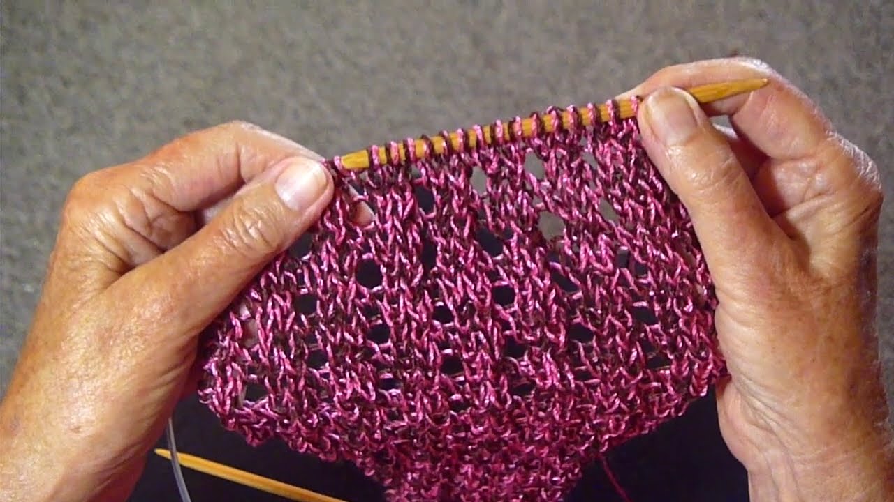 SIMPLE EYELET STITCH YouTube