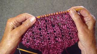 SIMPLE EYELET STITCH