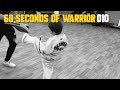 60 SECONDS OF WARRIOR | 010 | TAEKWONDO IN STOKE ON TRENT