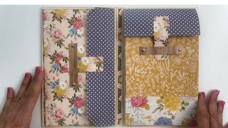 Document Folio Tutorial Single Sided Paper Holds Memory Keeping Receipts More