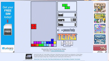 Flash Games - Episode 1 - Tetris