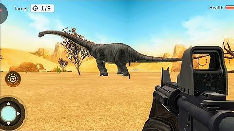 Dinosaur Hunter 3D Gun Shooting Game - Dino Hunting Zoo Hunter Games - Android Gameplay - Part #2