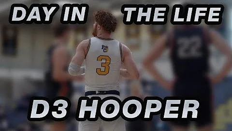 GAMEDAY Day in the Life of a D3 Hooper (First Coll...