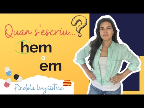 Vídeo: Com s'escriu 