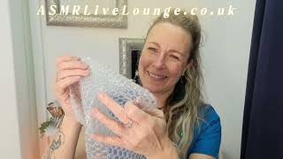 ASMR Bubblewrap and more! @ASMRLiveLounge
