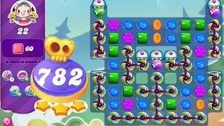 Candy Crush Saga Hard Level 782 || No Boosters || 3 Stars 🌟🌟🌟