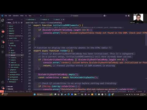 Week 13 - Preparing for React with Vite
