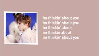 SEVENTEEN (세븐틴) - THINKIN' ABOUT YOU EASY LYRICS