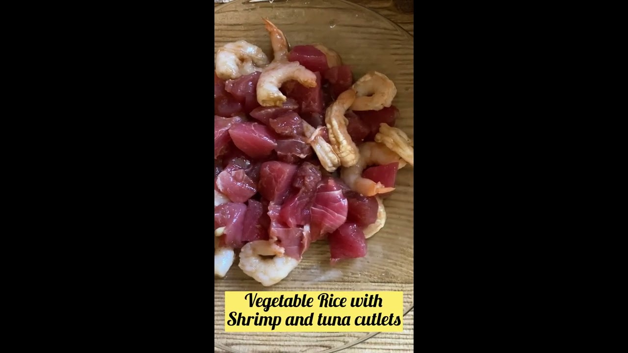 Vegetable Rice with Shrimp and Tuna/ Silvoza’s World