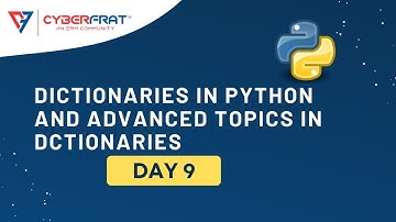 Day 9 - Dictionaries in Python | Hands-on Training by Rutuja Kulkarni