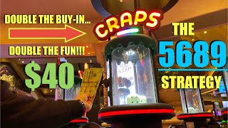 5689….The Bank Or Build Bubble Craps Strategy