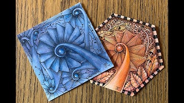 New Tangle "Planken B" by Annie Reiser, CZT