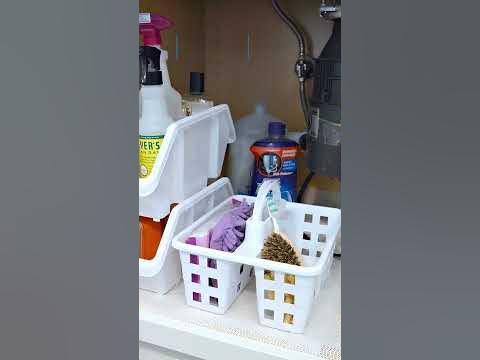 6 Genius Under-the-Sink Storage Ideas to Organize Your Cabinets - YouTube