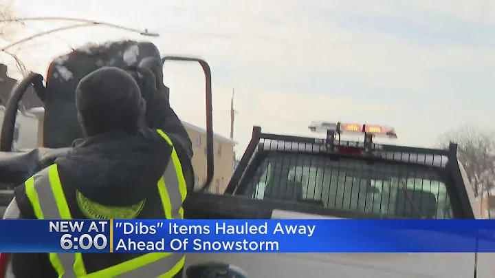 Ald. Ray Lopez Has Crews Clear Away Parking Dibs I...
