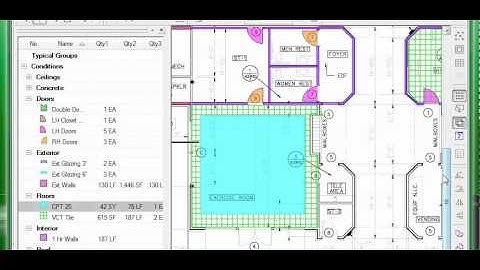 Auto Fill and Backout: On-Screen Takeoff by On Center Software