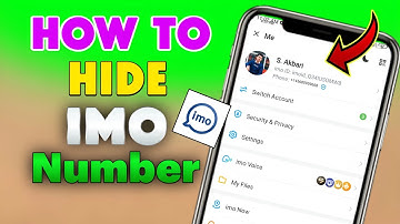 How To Hide Imo Number From Profile || Imo Mobile Phone Number Hide Easily (2024) Hamid tricks