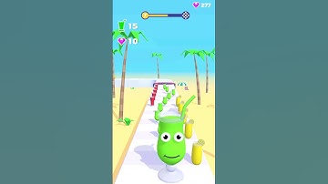 Juice Run #shorts Juice Cocktail Game (Level 7) Y90O0QT
