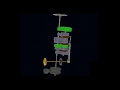 3d engine animation automachin mechanical  p tech sword