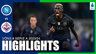 Highlights NAPOLI vs FIORENTINA | Kịch tính 4 bàn - Địa chấn Italia, Osimhen sút pen quyết đoán
