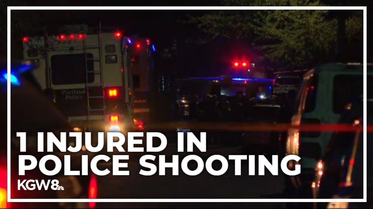 Police shooting in Northeast Portland leaves suspect injured - YouTube