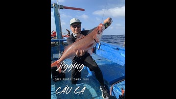 Jig Cá Đổng đỏ vùng biển Quy Nhơn