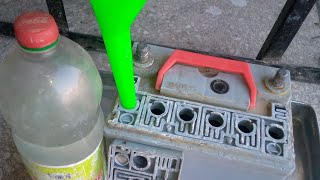 Dry Battery Repair at home easily/ Restore car Battery