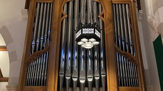 Download Lagu New Richards \u0026 Fowkes with buttery Principals | Ann Arbor, MI | Improvised Trio on “Allein Gott\ MP3