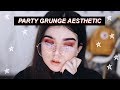 🌹 Crimson Party Grunge Aesthetic 🍰 | Makeup Tutorial