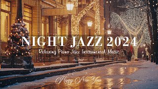 Happy New Year 2024 with Smooth Jazz Night Piano Music - Relaxing Jazz Instrumental Background Music screenshot 2