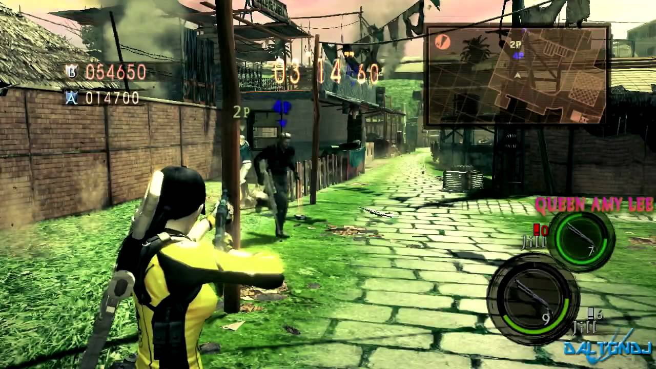 Resident evil 5 versus team survivors P.A W/ QUEEN AMY LEE vS BLACK HOLE