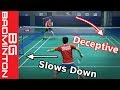 Learn the magic slice shot in badminton