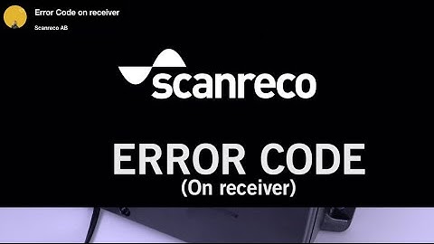 Quick guide to decoding the most common G2 Receiver indicator messages
