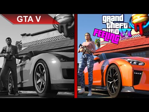 THE BIG COMPARISON | GTA V vs. GTA VI FEELING MODS | PC | ULTRA