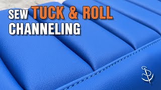 How to Sew Tuck & Roll Channeling