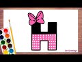Cute Alphabet Drawing for Kids | Tori Drawings