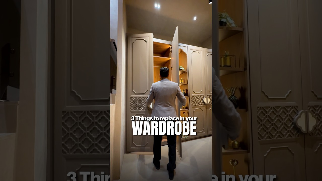 Wardrobe Design l Bedroom Makeover l Wardrobe Shelf Design By 