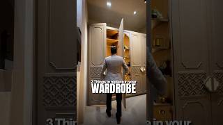 Wardrobe Design l Bedroom Makeover l Wardrobe Shelf Design By #houmeindia