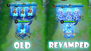 Rafaela Revamped S.a.b.e.r. Savior Skin Vs Old Skin Effects Mobile Legends Bang Bang